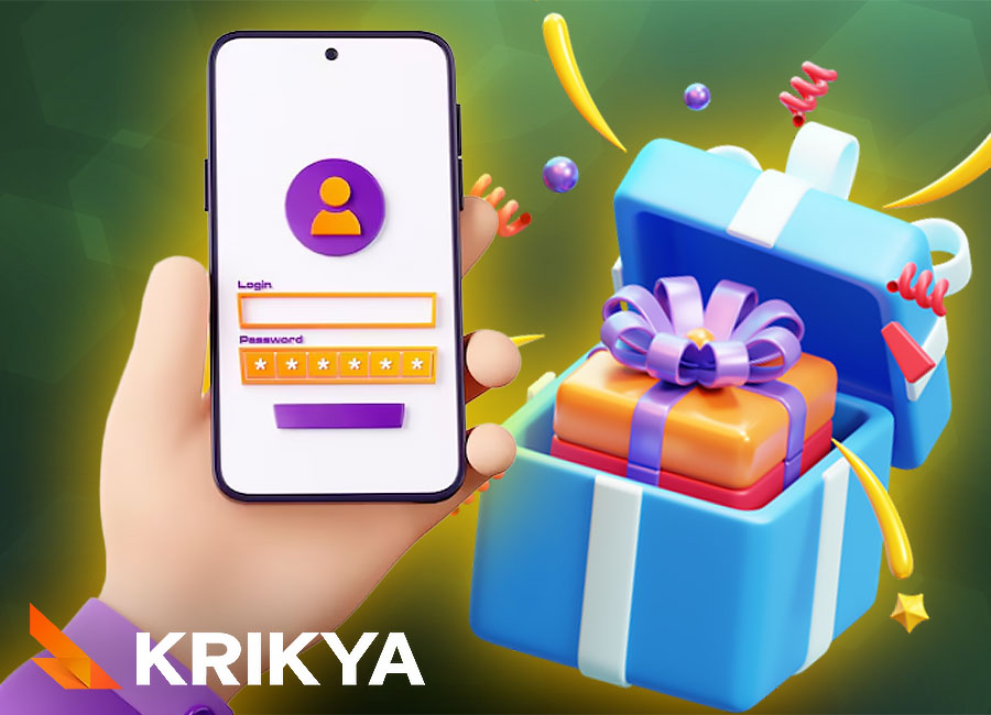Krikya Promotions and Deposit Rewards for Registration Slide 1