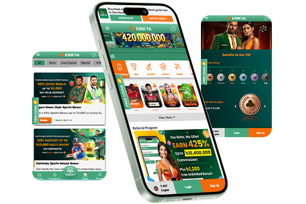 Krikya Sign Up Bangladesh - Register, Login & Claim 100 % Welcome Bonus Slide 1